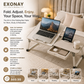 EXONAY® FlexiNest Folding Bed Table